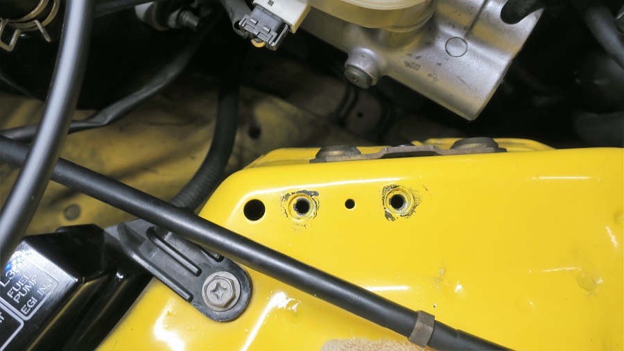 z32クスコ製ブレーキシリンダーストッパーの取付け