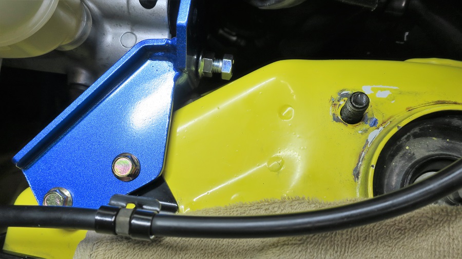 z32クスコ製ブレーキシリンダーストッパーの取付け