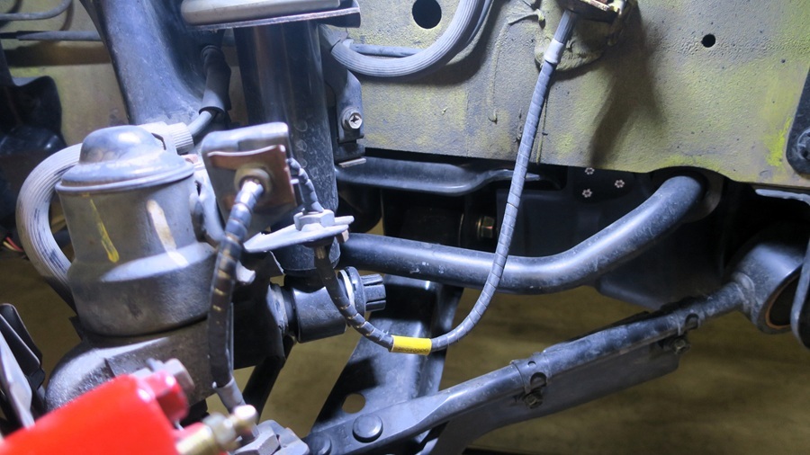 z32プロジェクトμ製テフロンブレーキラインの交換