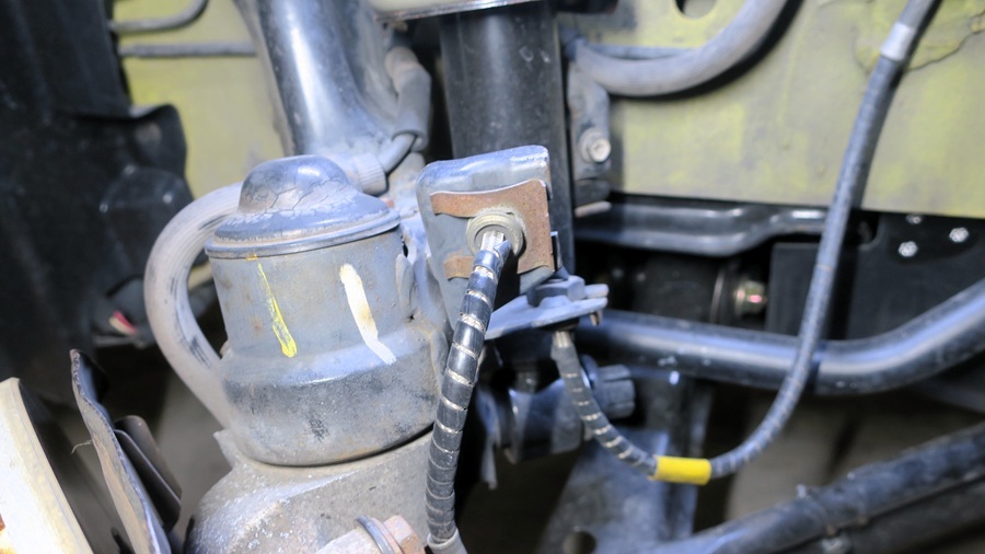 z32プロジェクトμ製テフロンブレーキラインの交換