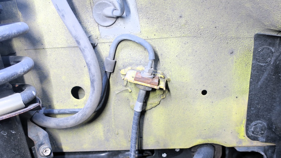 z32プロジェクトμ製テフロンブレーキラインの交換