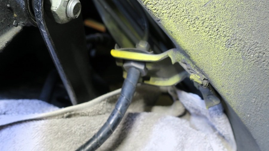 z32プロジェクトμ製テフロンブレーキラインの交換