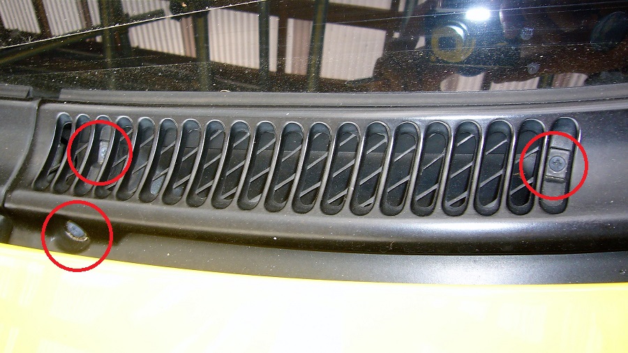 z32カウルトップの交換