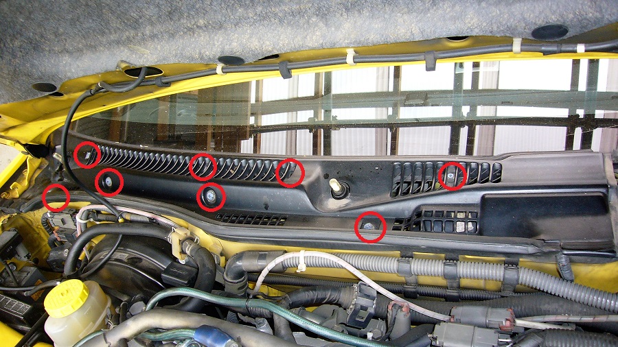 z32カウルトップの交換