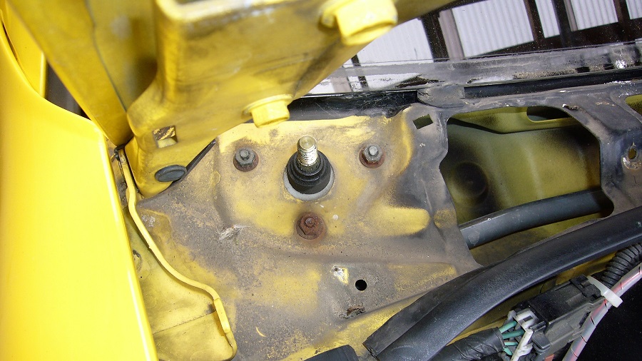 z32カウルトップの交換