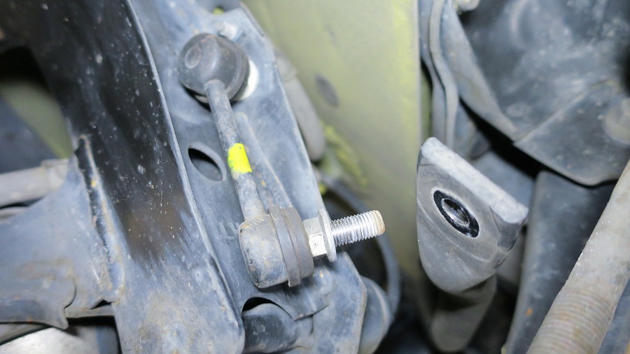 z32フロントスタビライザーブッシュの交換