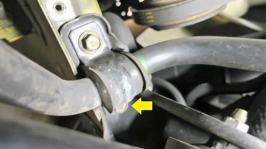 z32フロントスタビライザーブッシュの交換