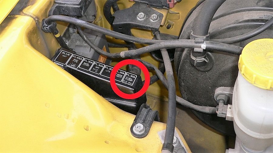 z32燃料フィルターの交換