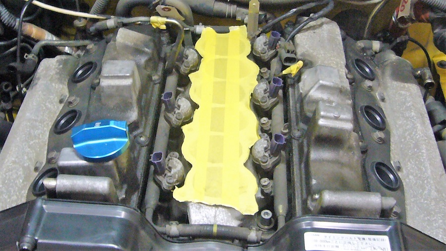 z32ヘッドカバーの脱着＆インジェクターの交換