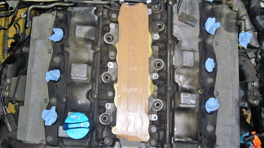 z32ヘッドカバーの脱着＆インジェクターの交換