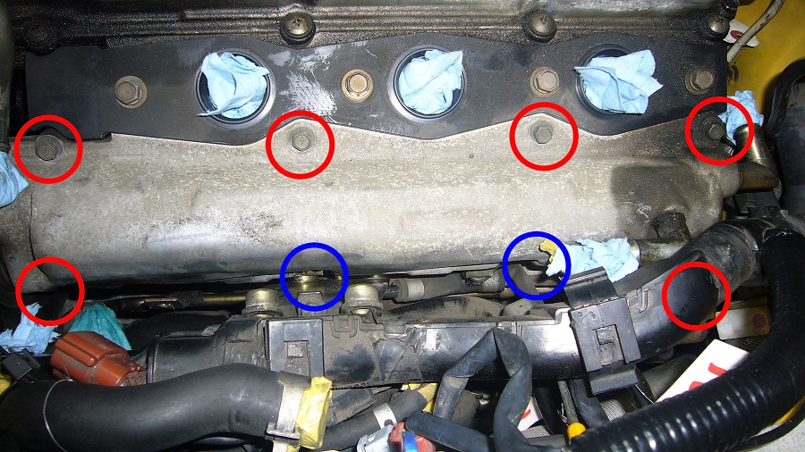 z32ヘッドカバーの脱着＆インジェクターの交換