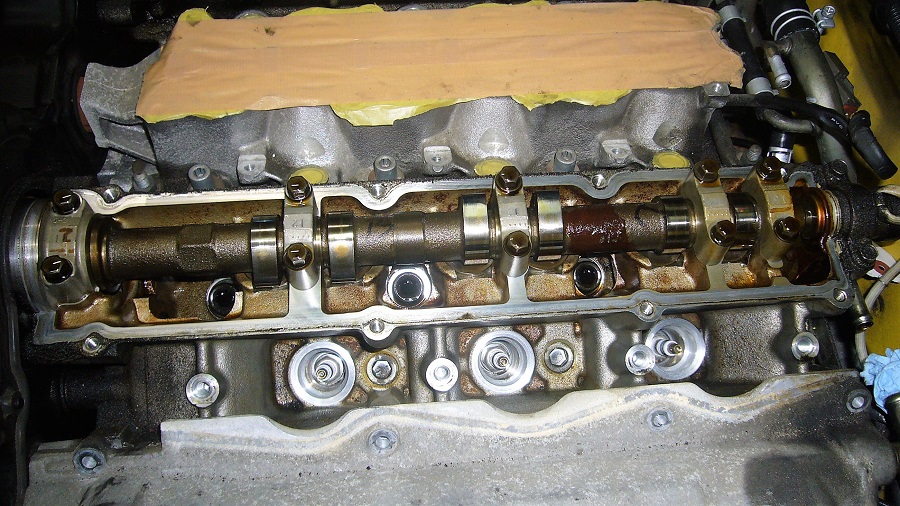 z32ヘッドカバーの脱着＆インジェクターの交換