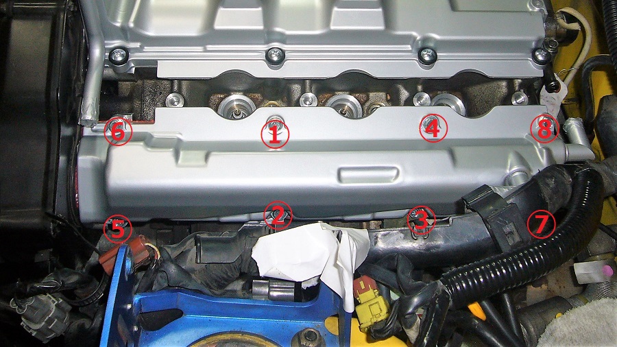 z32ヘッドカバーの脱着＆インジェクターの交換