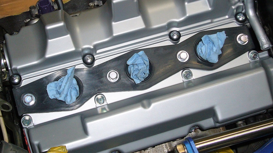 z32ヘッドカバーの脱着＆インジェクターの交換