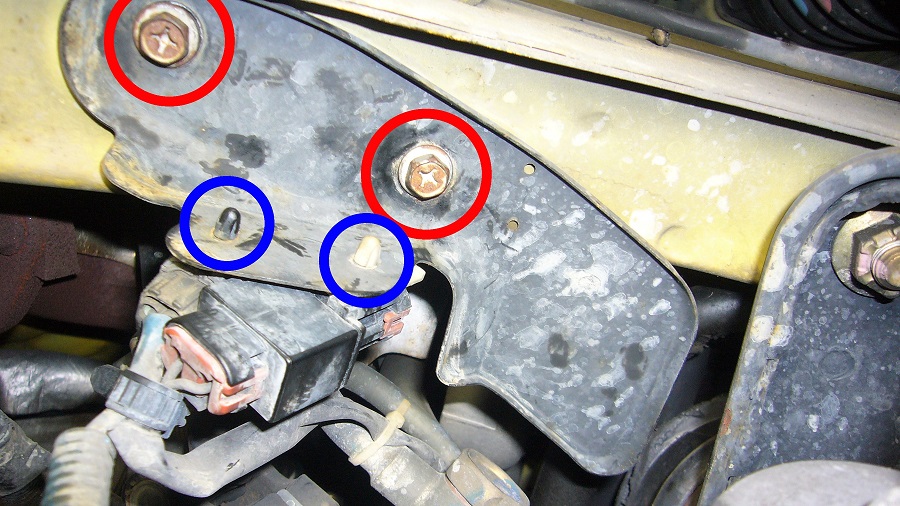 z32オイルクーラーホースの交換