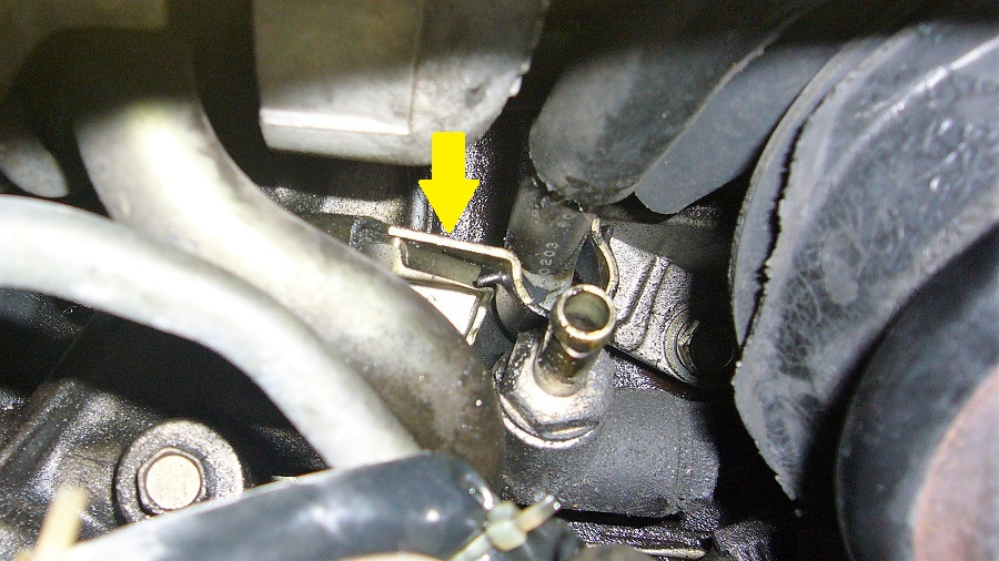 z32オイルクーラーホースの交換