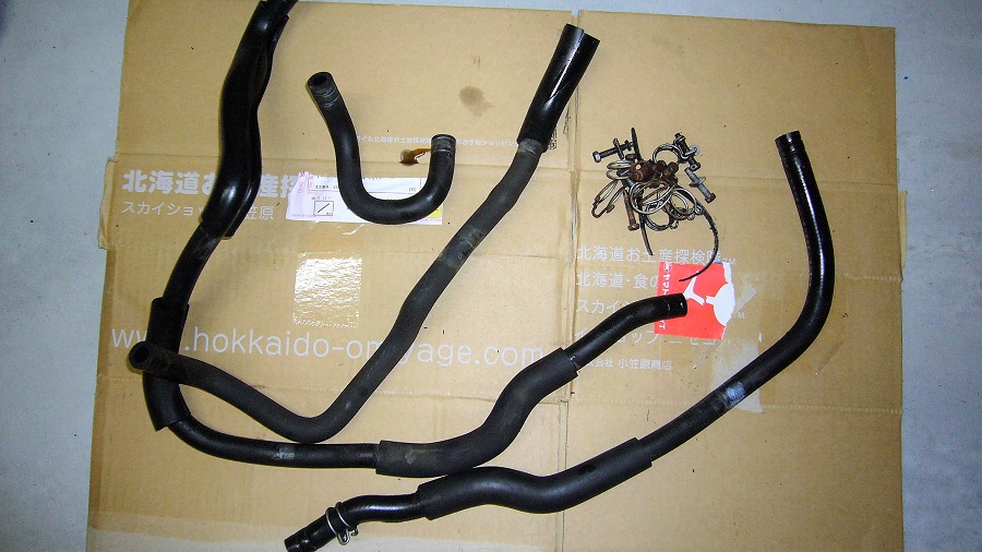 z32オイルクーラーホースの交換