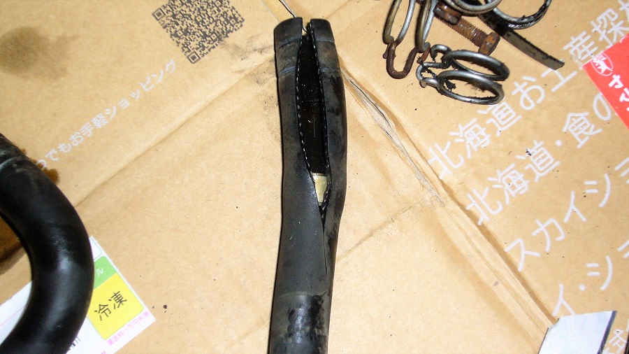 z32オイルクーラーホースの交換