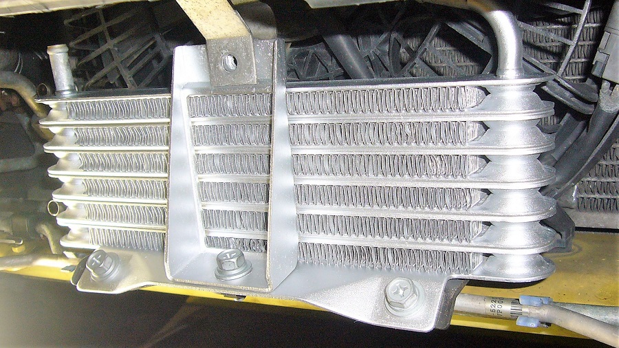 z32オイルクーラーホースの交換