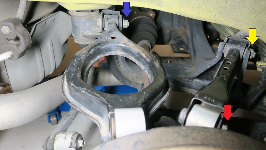 z32純正ショックアブソーバーの交換