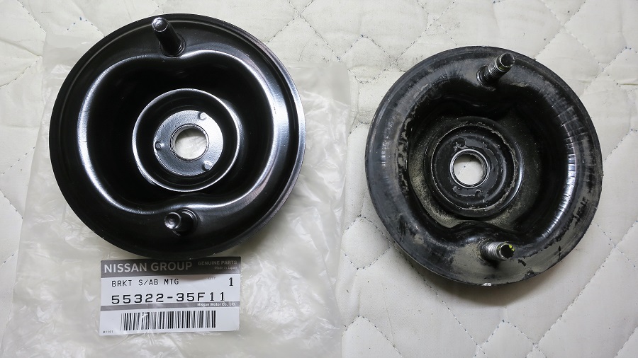 z32純正ショックアブソーバーの交換