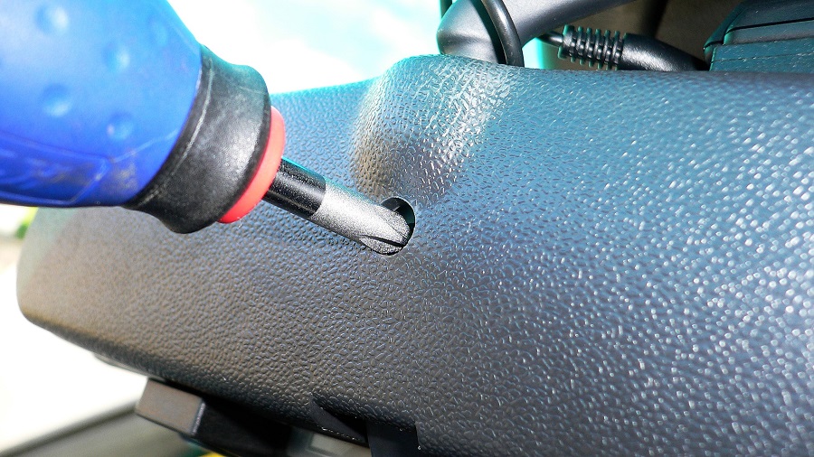 z32ルームミラーの固さ調整