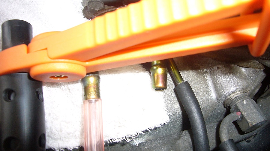 z32サージタンク（コレクター）の取外し