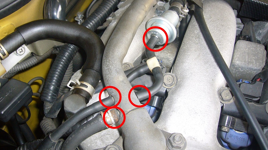 z32サージタンク（コレクター）の取外し