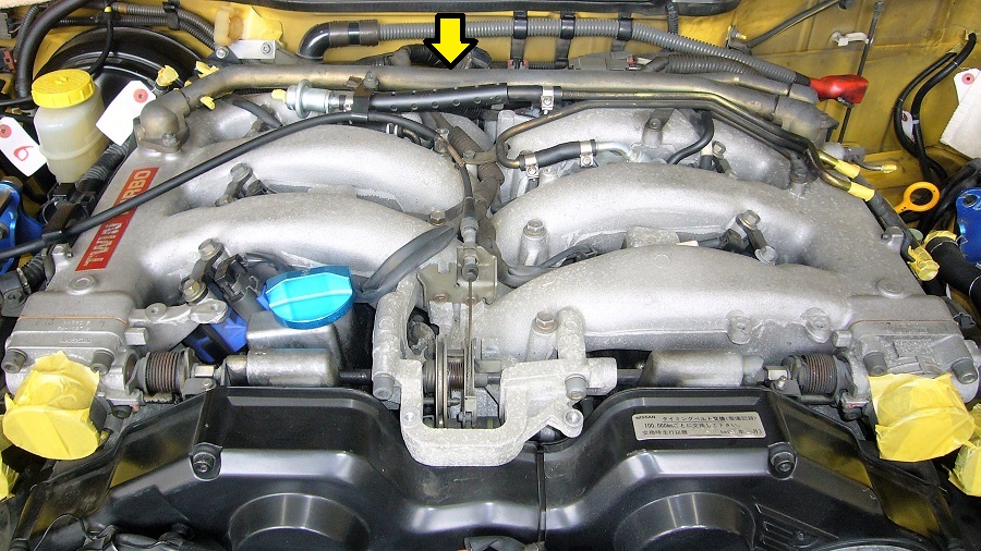 z32サージタンク（コレクター）の取外し