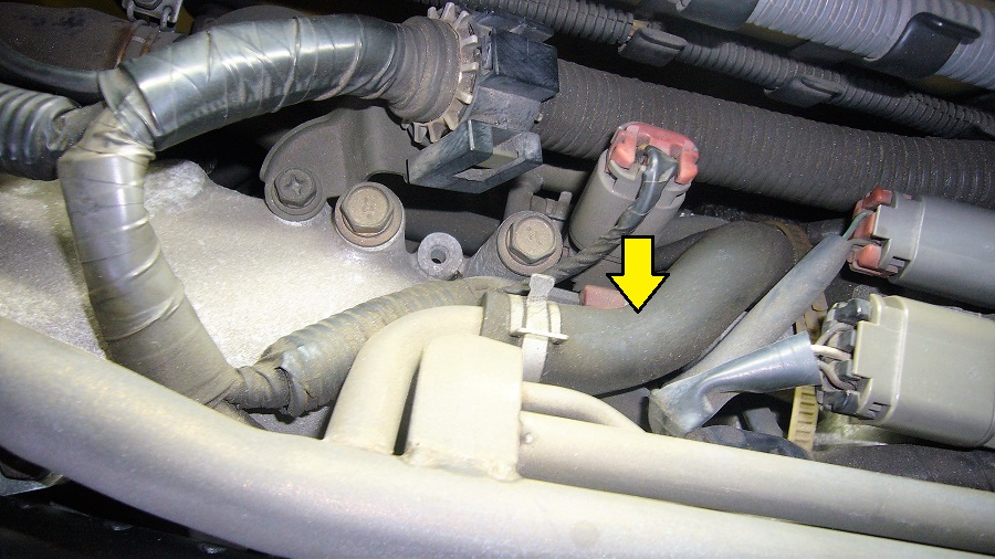 z32サージタンク（コレクター）の取外し