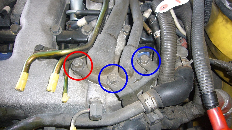 z32サージタンク（コレクター）の取外し