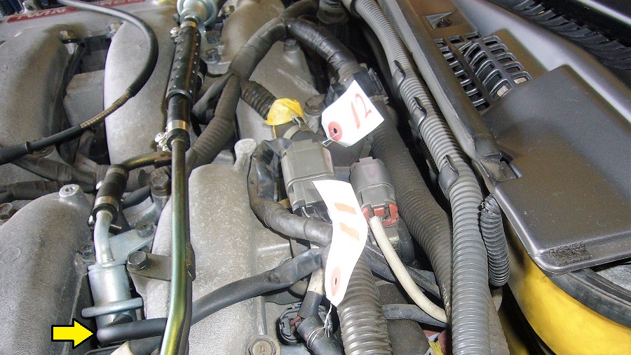 z32サージタンク（コレクター）の取外し