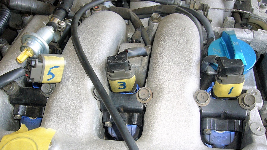 z32サージタンク（コレクター）の取外し