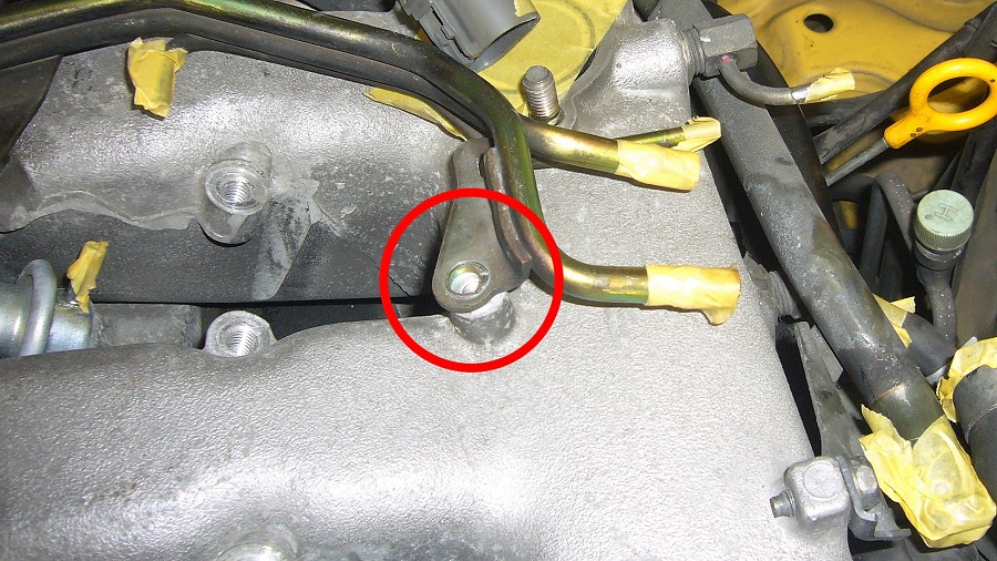 z32サージタンク（コレクター）の取外し