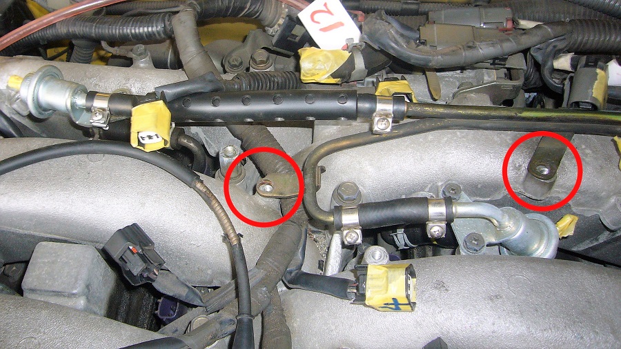 z32サージタンク（コレクター）の取外し