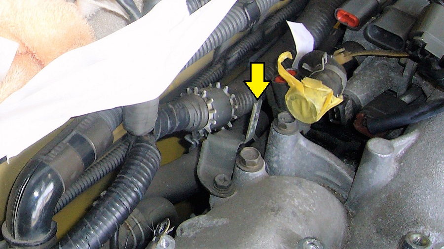 z32サージタンク（コレクター）の取外し