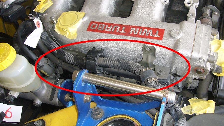 z32サージタンク（コレクター）の取外し