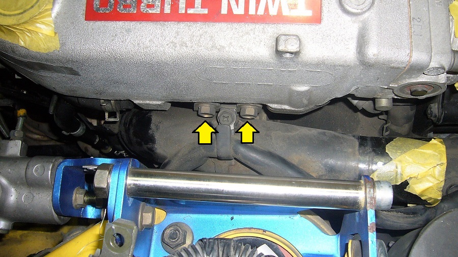 z32サージタンク（コレクター）の取外し