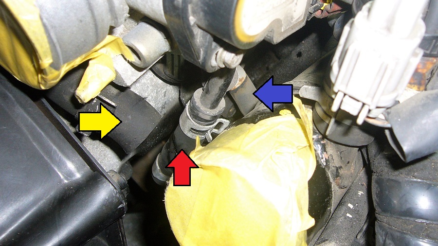 z32サージタンク（コレクター）の取外し