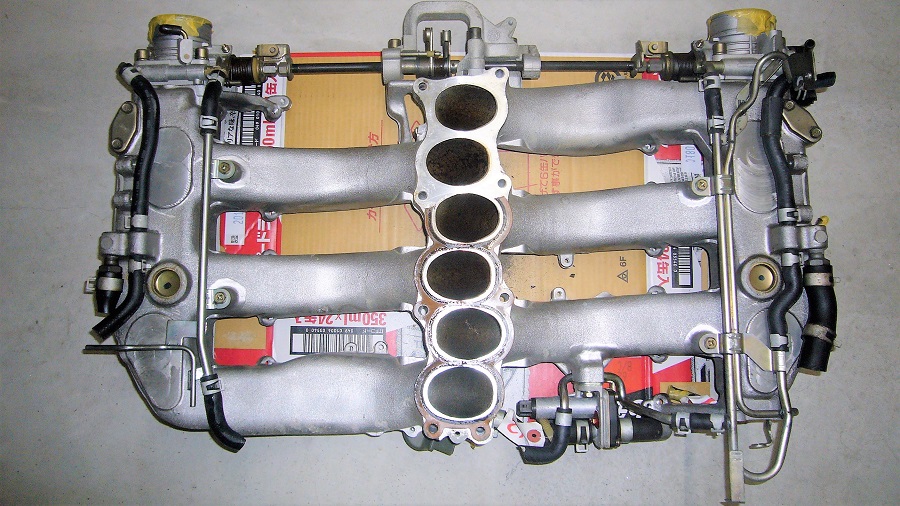 z32サージタンク（コレクター）の取外し