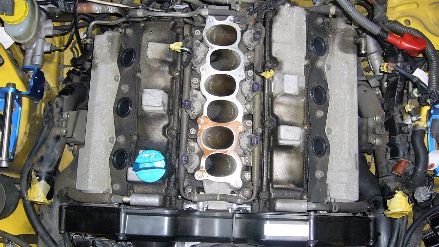 z32サージタンク（コレクター）の取外し