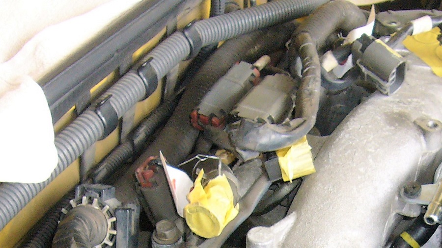 z32サージタンク（コレクター）の取外し