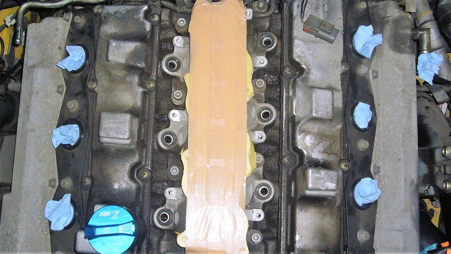 z32サージタンクの取付けと付帯するホース類の交換