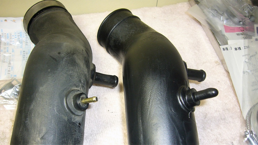 z32サージタンクの取付けと付帯するホース類の交換