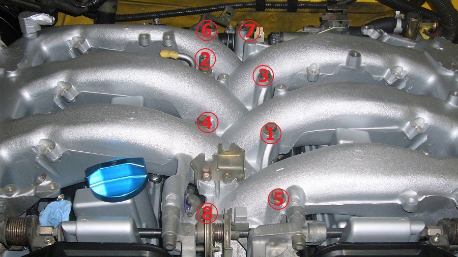 z32サージタンクの取付けと付帯するホース類の交換