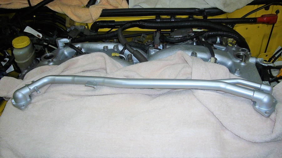 z32サージタンクの取付けと付帯するホース類の交換