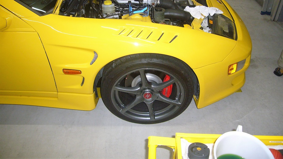 z32サージタンクの取付けと付帯するホース類の交換