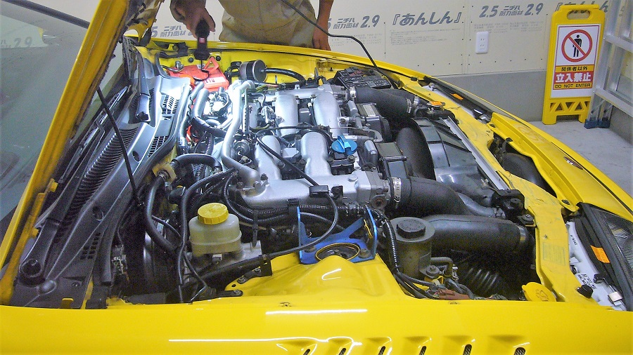 z32サージタンクの取付けと付帯するホース類の交換