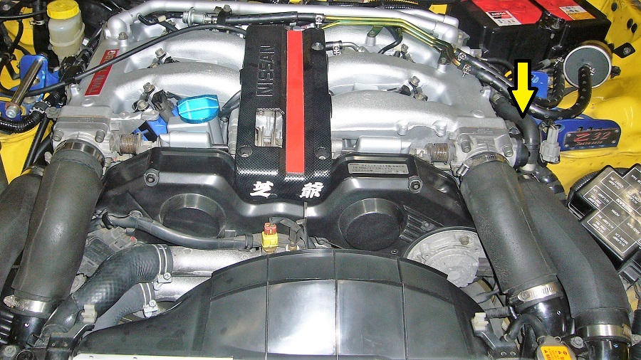 z32サージタンクの取付けと付帯するホース類の交換