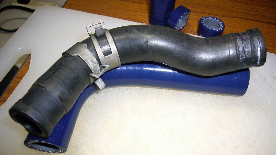 z32サージタンクの取付けと付帯するホース類の交換